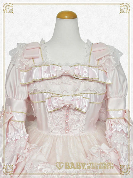 【BUILD-TO-ORDER RESERVATION】 B49HC327 Mariée de Kumya ♥～ Magic of Heart ＆ Ribbon Onepiece Dress