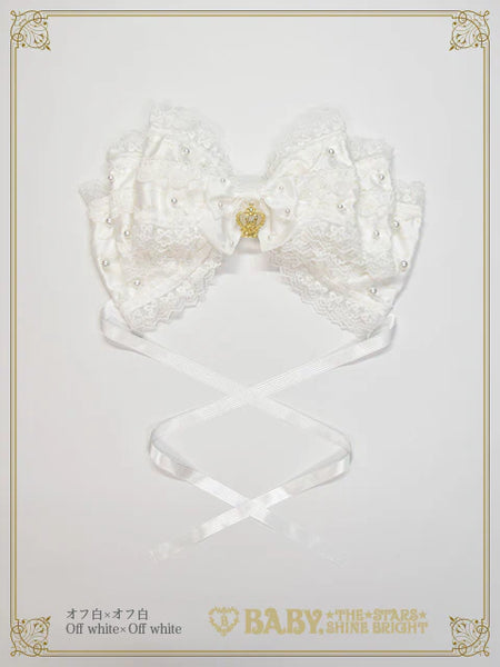 【BUILD-TO-ORDER RESERVATION】 B49HC708 Mariée de Kumya ♥～ Magic of Heart ＆ Ribbon Ribbon Headdress