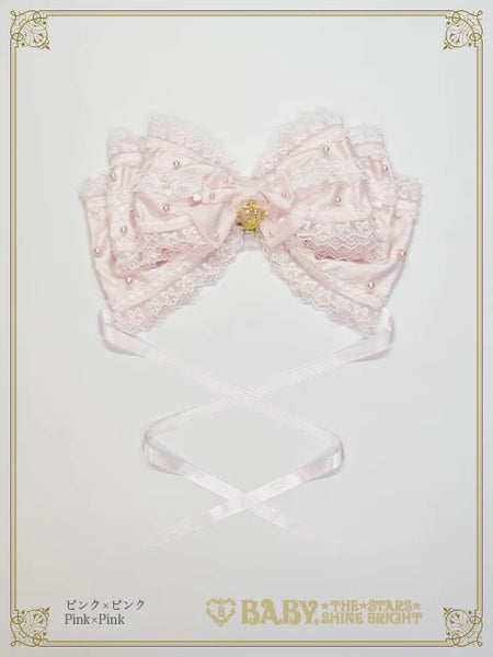 【BUILD-TO-ORDER RESERVATION】 B49HC708 Mariée de Kumya ♥～ Magic of Heart ＆ Ribbon Ribbon Headdress