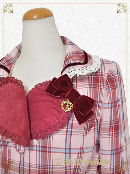 B49JK350 Mary Stuart Tartan Check Jacket