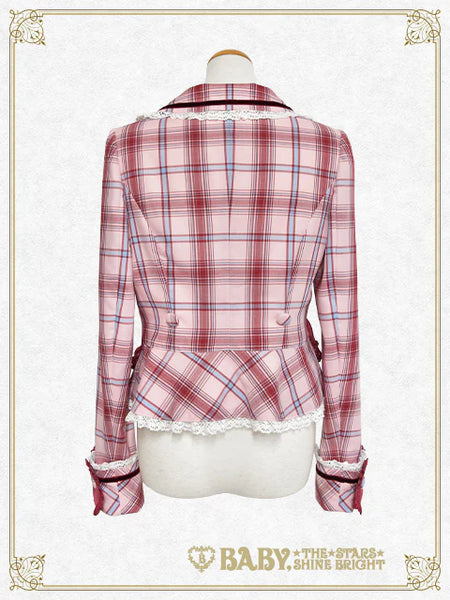 B49JK350 Mary Stuart Tartan Check Jacket