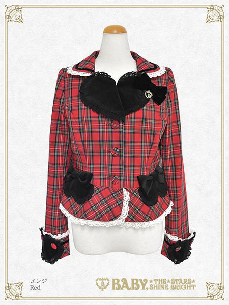 B49JK350 Mary Stuart Tartan Check Jacket