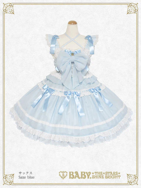 B49JS203 Le Lien Jumperskirt