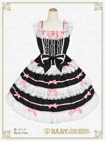 BABY THE STARS SHINEBRIGHT刺繍プードルフリルワンピース