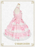 B49JS206 Creamy Sweet Macaron Jumperskirt