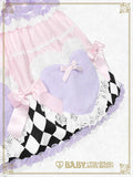 B49JS207 Queen of Hearts♥ Jumperskirt