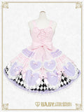 B49JS207 Queen of Hearts♥ Jumperskirt