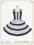 B49JS213 Millefeuille Jumperskirt (Cotton Satin)