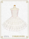 B49JS213 Millefeuille Jumperskirt (Cotton Satin)