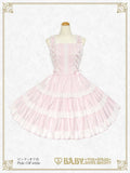 B49JS213 Millefeuille Jumperskirt (Cotton Satin)