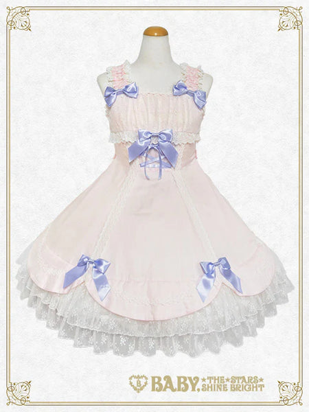 B49JS232 Kayley Fleur Scallop Jumperskirt