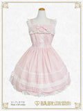 B49JS237 Ribbon Scallop Jumperskirt