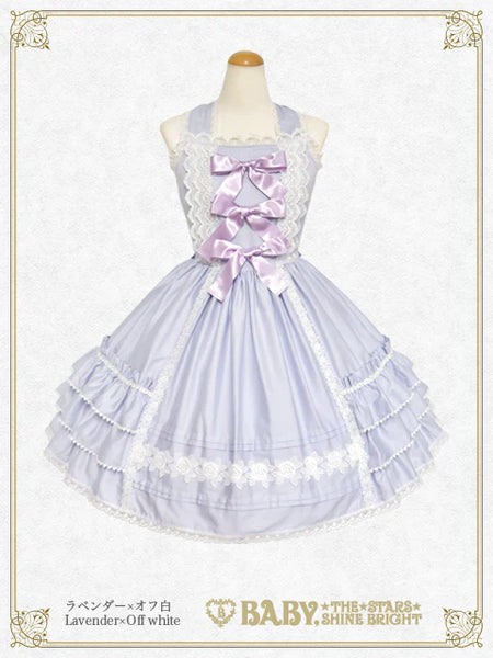 B49JS249 Ribbon Ribbon Gelato Jumperskirt
