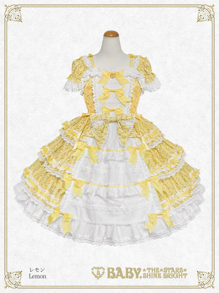 B49JS260 Floriana Ribbon Jumperskirt