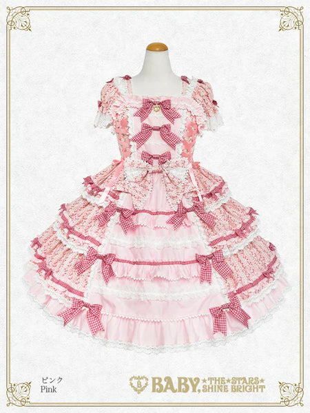 B49JS260 Floriana Ribbon Jumperskirt