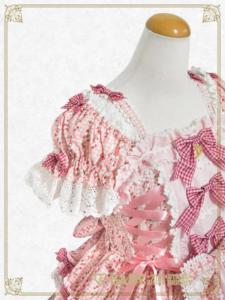 B49JS260 Floriana Ribbon Jumperskirt