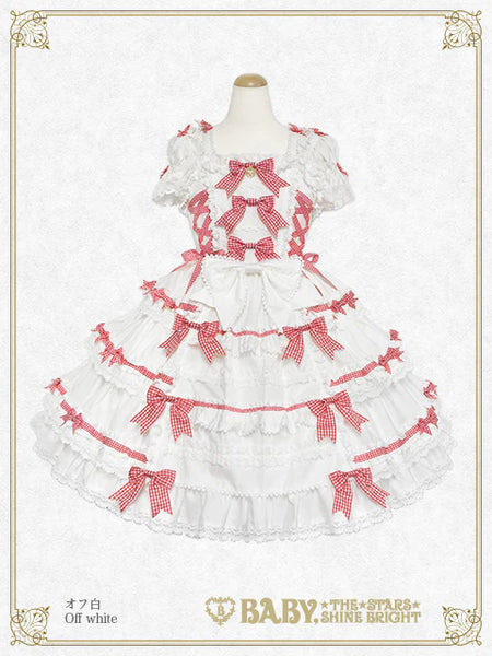 B49JS261 Francesca Ribbon Jumperskirt