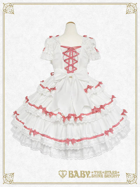 B49JS261 Francesca Ribbon Jumperskirt