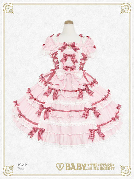 B49JS261 Francesca Ribbon Jumperskirt