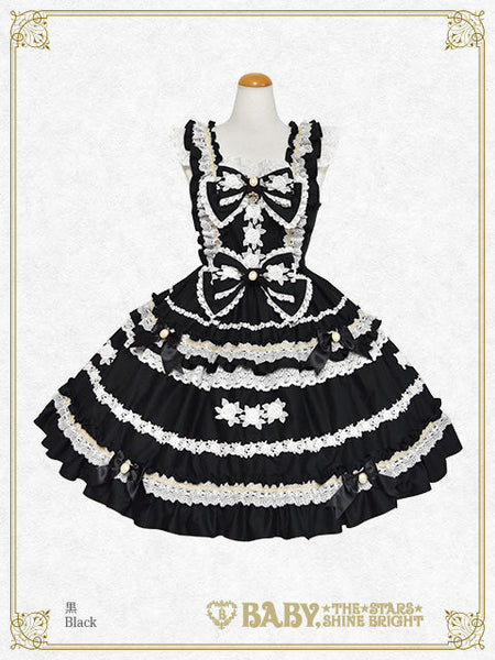 B49JS264 Rose Lace Rococo Jumperskirt