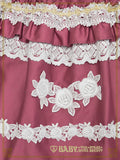 B49JS264 Rose Lace Rococo Jumperskirt