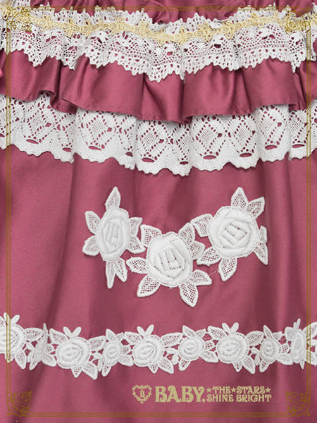 B49JS264 Rose Lace Rococo Jumperskirt