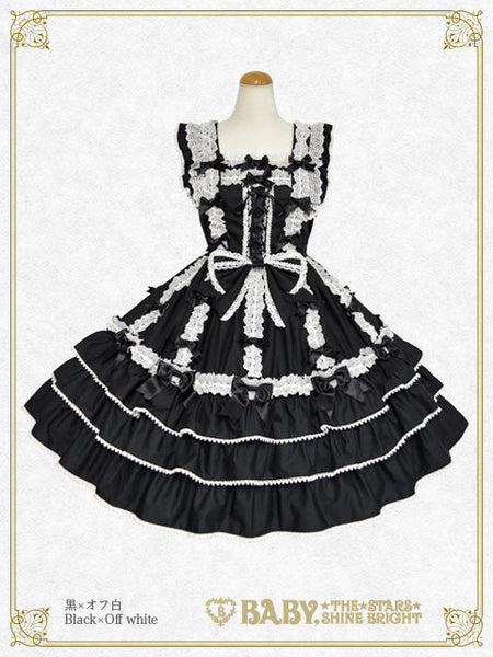 B49JS265 Ribbon Ribbon Blooms Jumperskirt