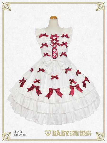 B49JS265 Ribbon Ribbon Blooms Jumperskirt