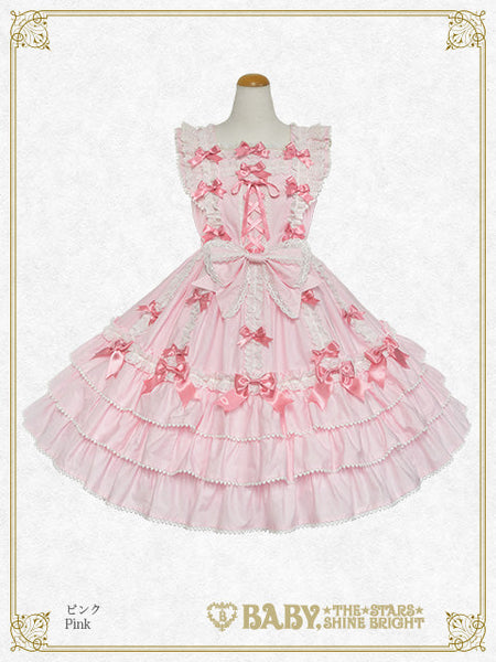 B49JS265 Ribbon Ribbon Blooms Jumperskirt