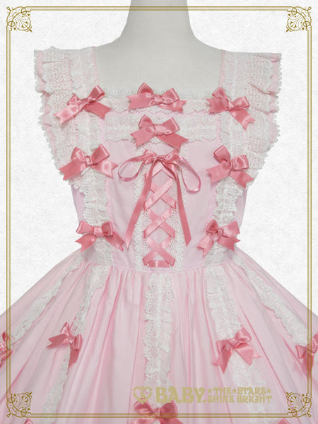 B49JS265 Ribbon Ribbon Blooms Jumperskirt