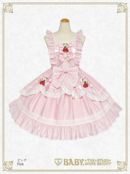 B49JS280 Swinging Strawberry Garden Jumperskirt