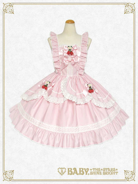 B49JS280 Swinging Strawberry Garden Jumperskirt