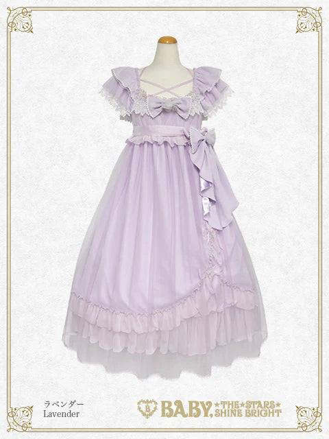 B49OP301 Le Fleurie Chiffon Onepiece Dress – BABY, the Stars B49OP301 Le Fleurie Chiffon Onepiece Dress – BABY, the Stars