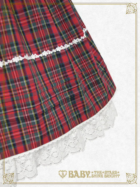 B49OP310 Tartan Check Charmaine Onepiece Dress
