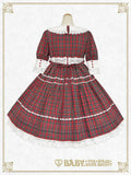 B49OP310 Tartan Check Charmaine Onepiece Dress