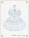 B49OP316 Fluffy Gingham Heart Onepiece Dress