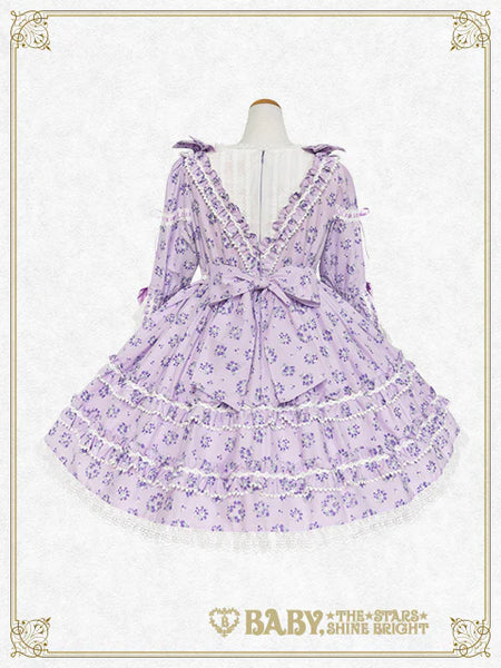 B49OP322 Petit Bouquet Catherine Onepiece Dress