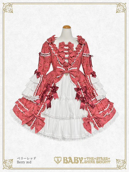 B49OP322 Petit Bouquet Catherine Onepiece Dress