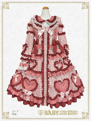 B49OP324 Tartelette aux Fraises Long Onepiece Dress