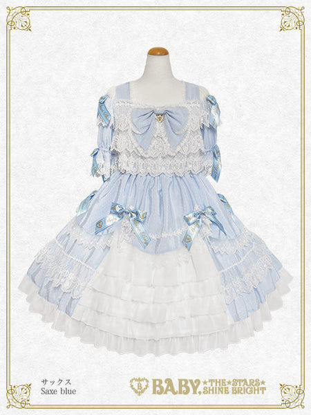 B49OP330 Twinkle Baby Ribbon Onepiece Dress