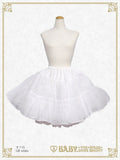 B49PN504 Fluffy and Voluminous Long Pannier