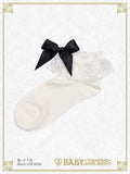 B49SC821 Torchon Lace Ankle Socks