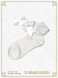 B49SC821 Torchon Lace Ankle Socks