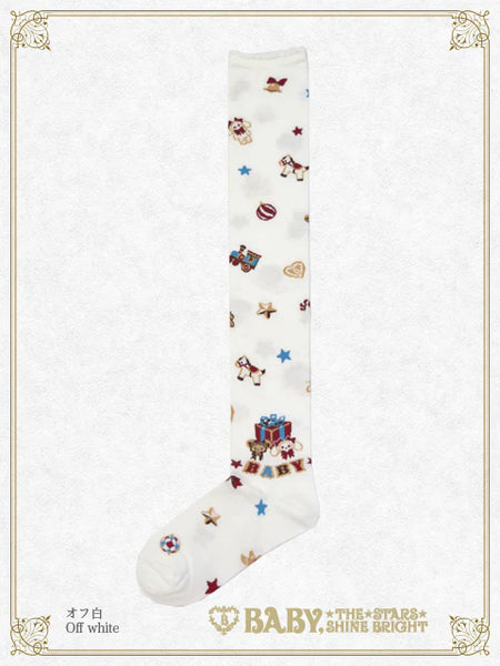 B49SC841 Kumya's Doki★Doki Christmas Party Over-knee Socks (Toy)