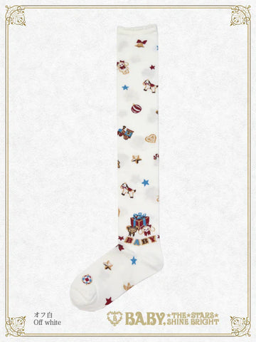 B49SC841 Kumya's Doki★Doki Christmas Party Over-knee Socks (Toy)