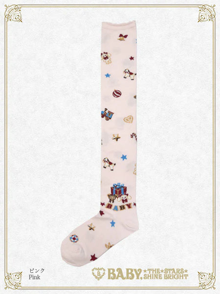 B49SC841 Kumya's Doki★Doki Christmas Party Over-knee Socks (Toy)