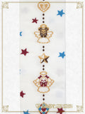B49SC842 Kumya's Doki★Doki Christmas Party Over-knee Socks (Angel)