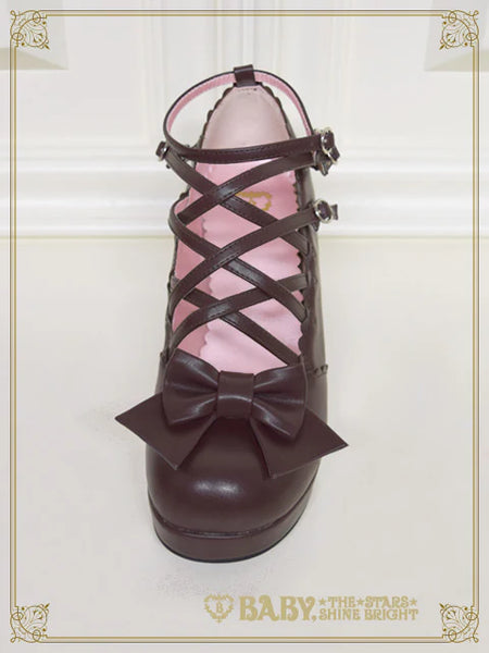 B49SH813 Honey Cross Shoes