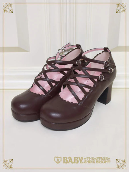 B49SH813 Honey Cross Shoes
