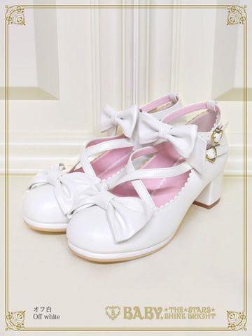 B49SH816 Sweet Ribbon Shoes